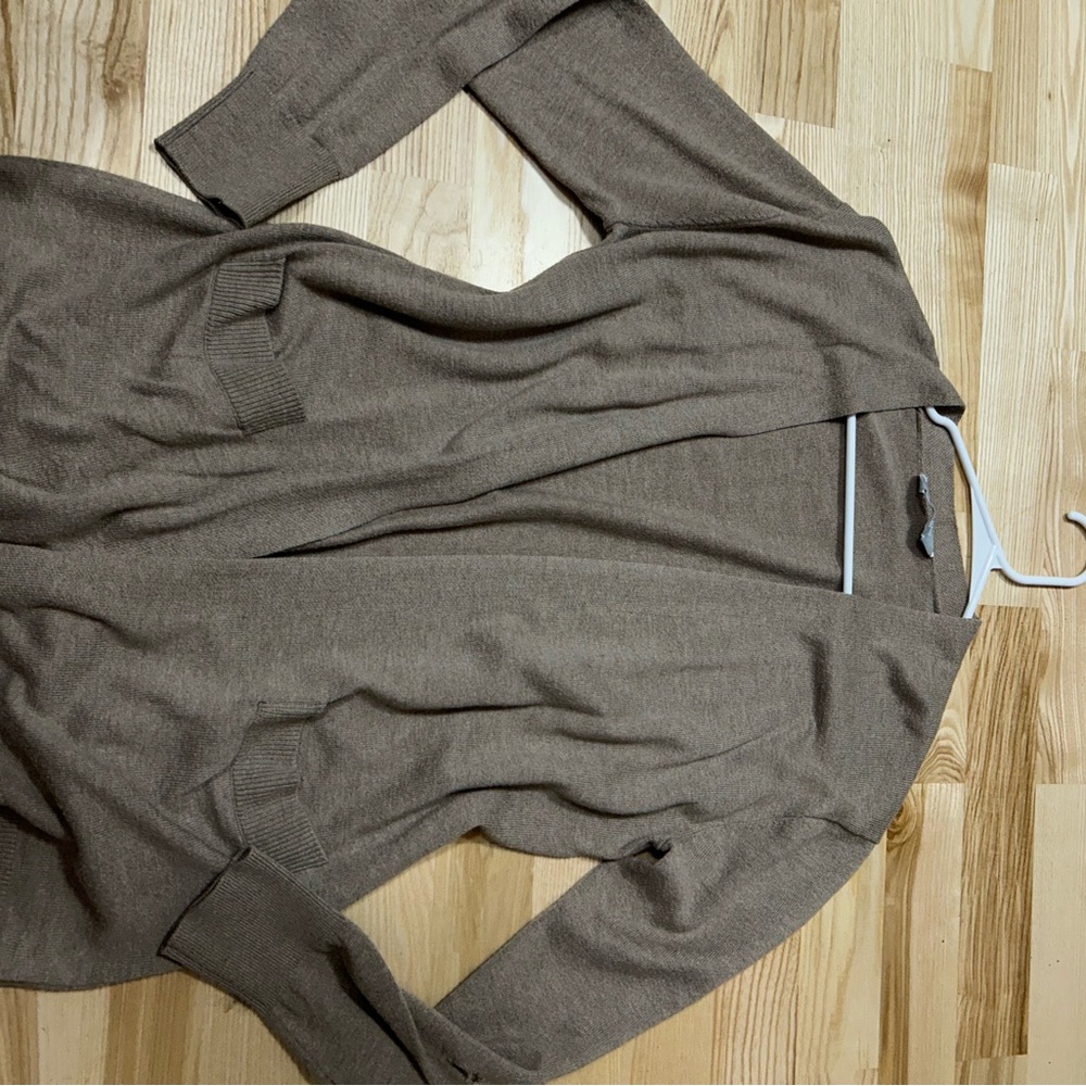 Cozy Brown Cardigan Sweater